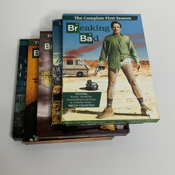 DVD SET | Breaking Bad Full Seasons Set | Throwback TV Show Series | Complete - Picture 1 of 3